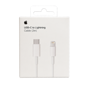 Cablu de date/încărcare Original Apple, Lightning - USB C, 2m, alb, blister