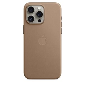 Husă Apple FineWoven MagSafe iPhone 15 Pro Max – Taupe